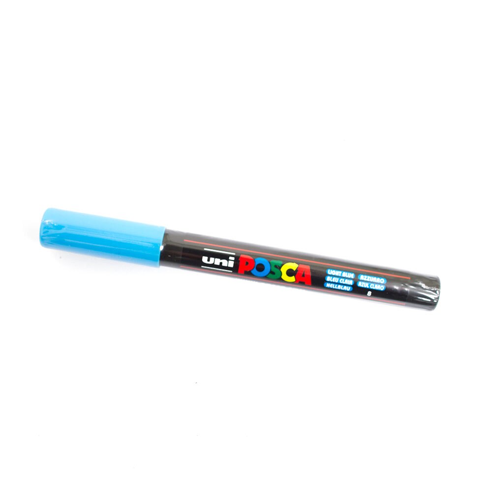 Uni Posca, Paint Marker, Art & School, 3M, 48471, Light Blue